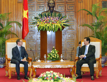 ท่านเหงวียนเติ้นหยุงนายกฯเสนอ เวียดนามและเบลเยี่ยมควรเร่งรัด ความร่วมมือเพื่อการพัฒนาในด้านเศรษฐกิจ การค้า